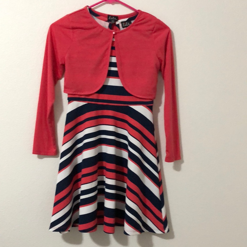 Girls 2 Piece Dress Set